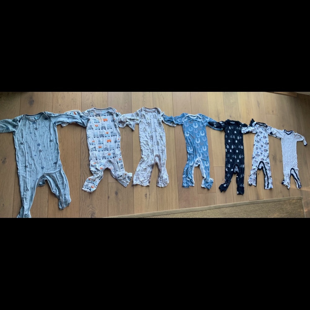 Assorted Bestaroo PJs, 12-18 mos, set of 7